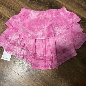 LoveShackFancy ruffle mini skirt